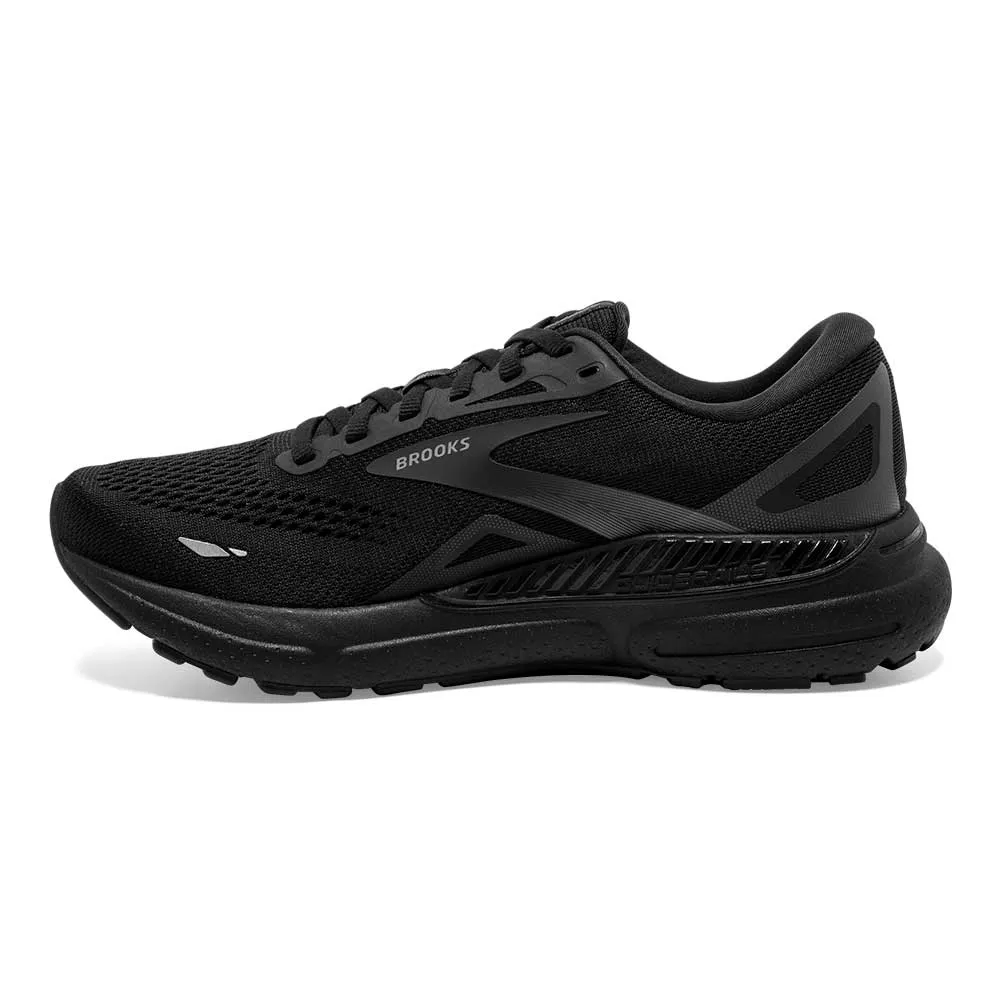 Men's Adrenaline GTS 23 Running Shoe - Black/Black/Ebony - Regular (D)