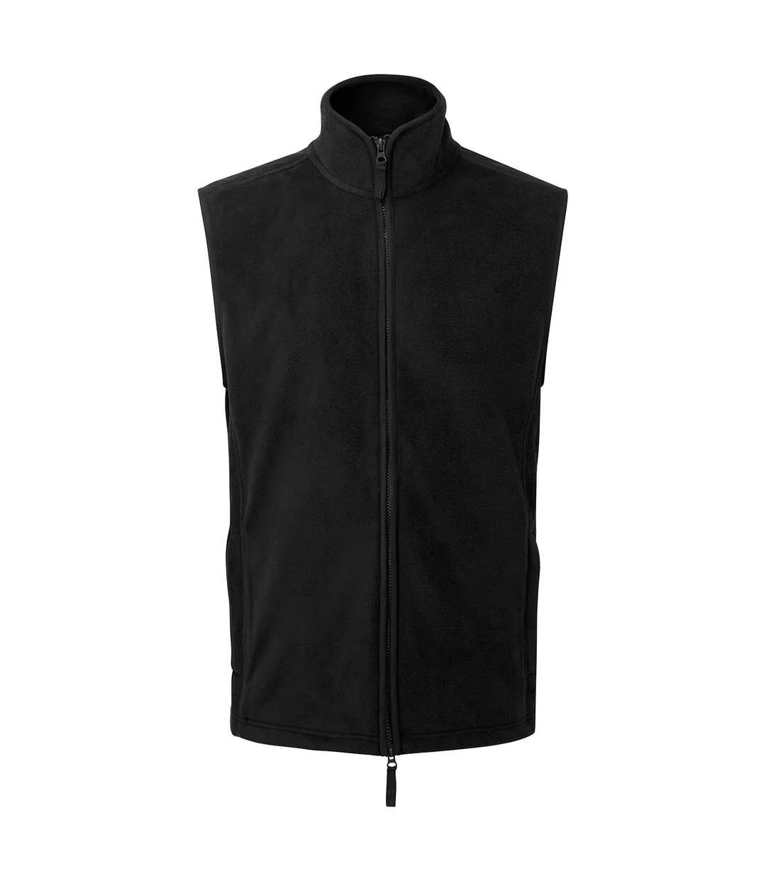 Mens artisan fleece gilet black Premier