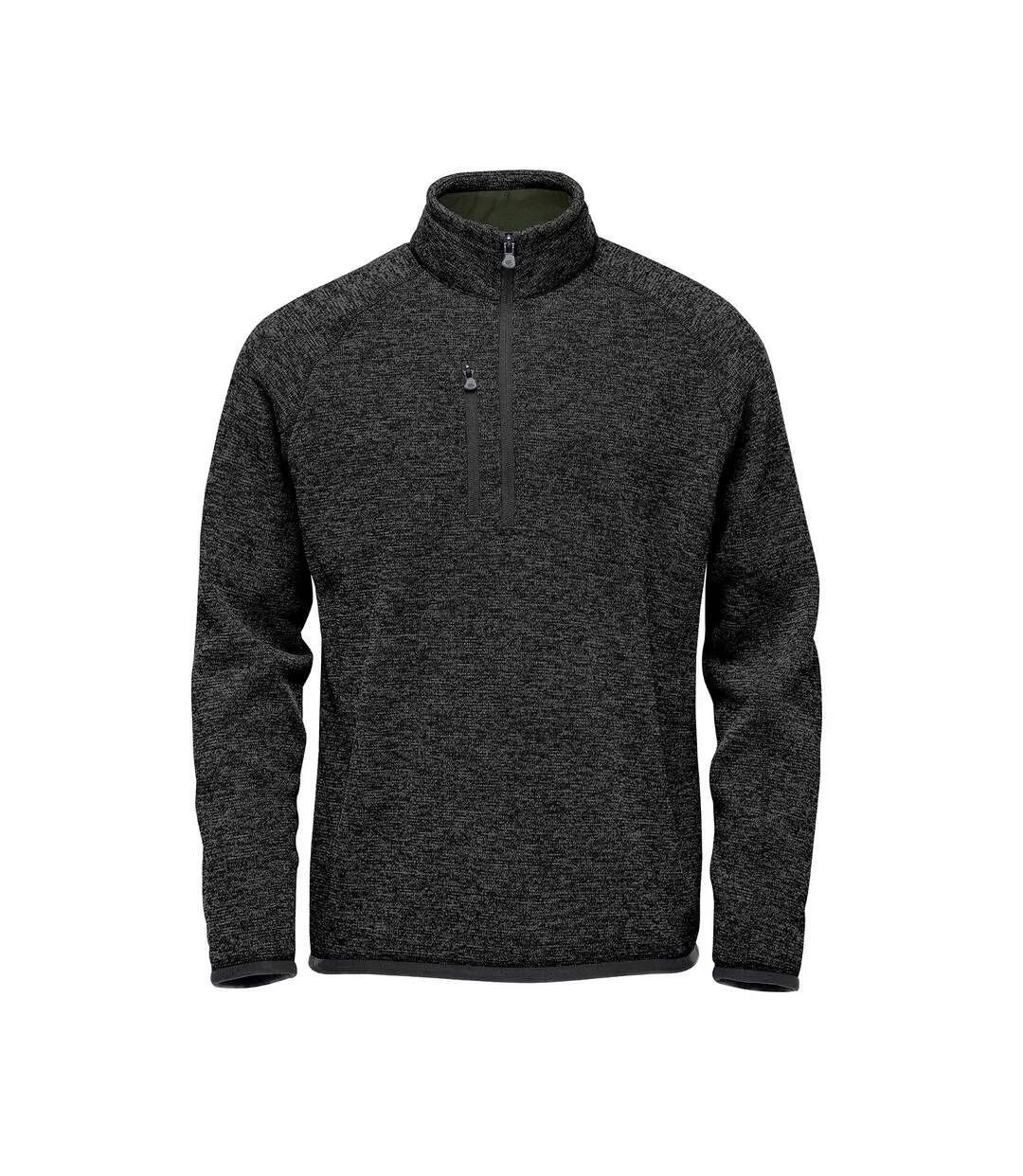 Mens avalanche quarter zip fleece top black Stormtech