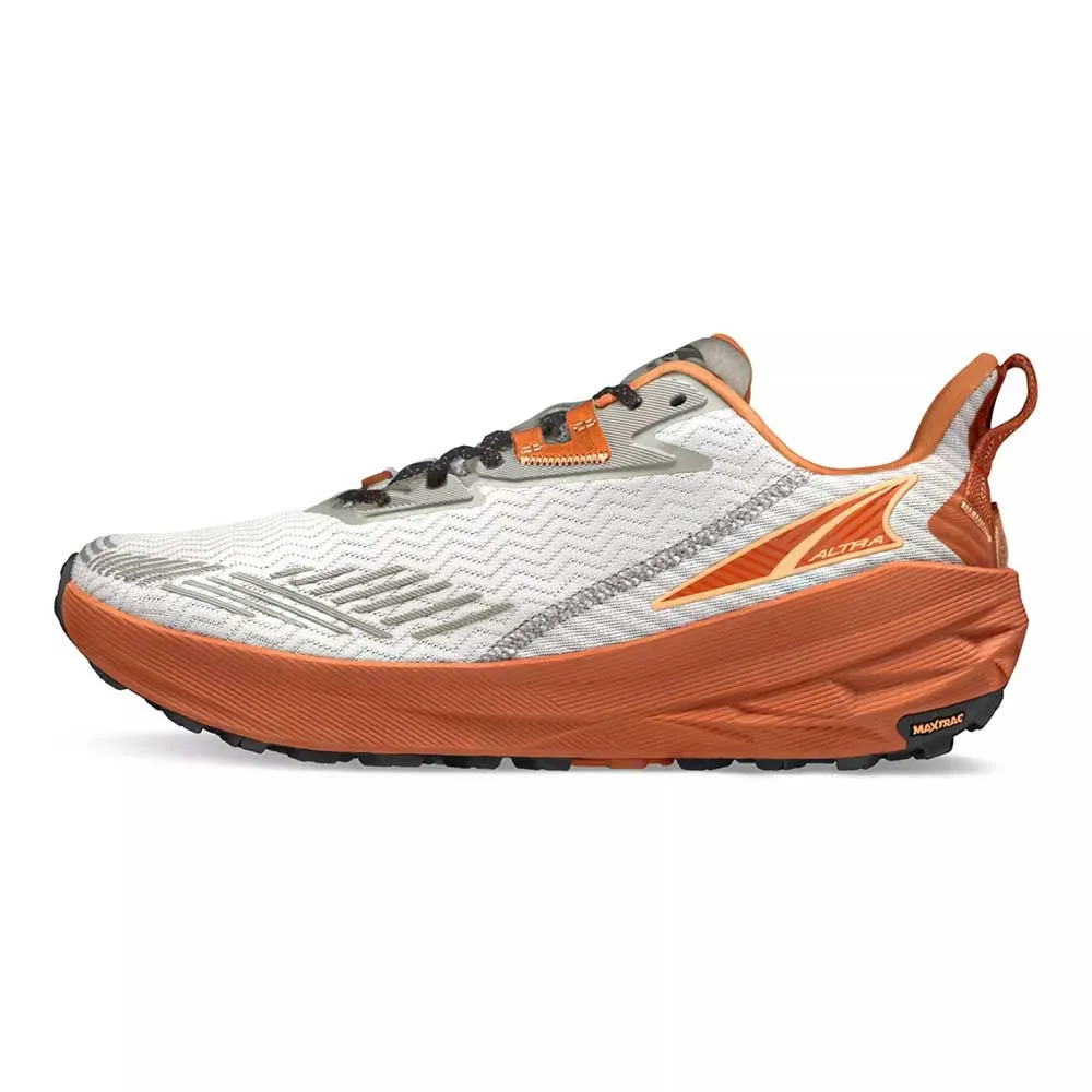 Men's Experience Wild Trail Running Shoe - Gray/Orange - Regular (D)