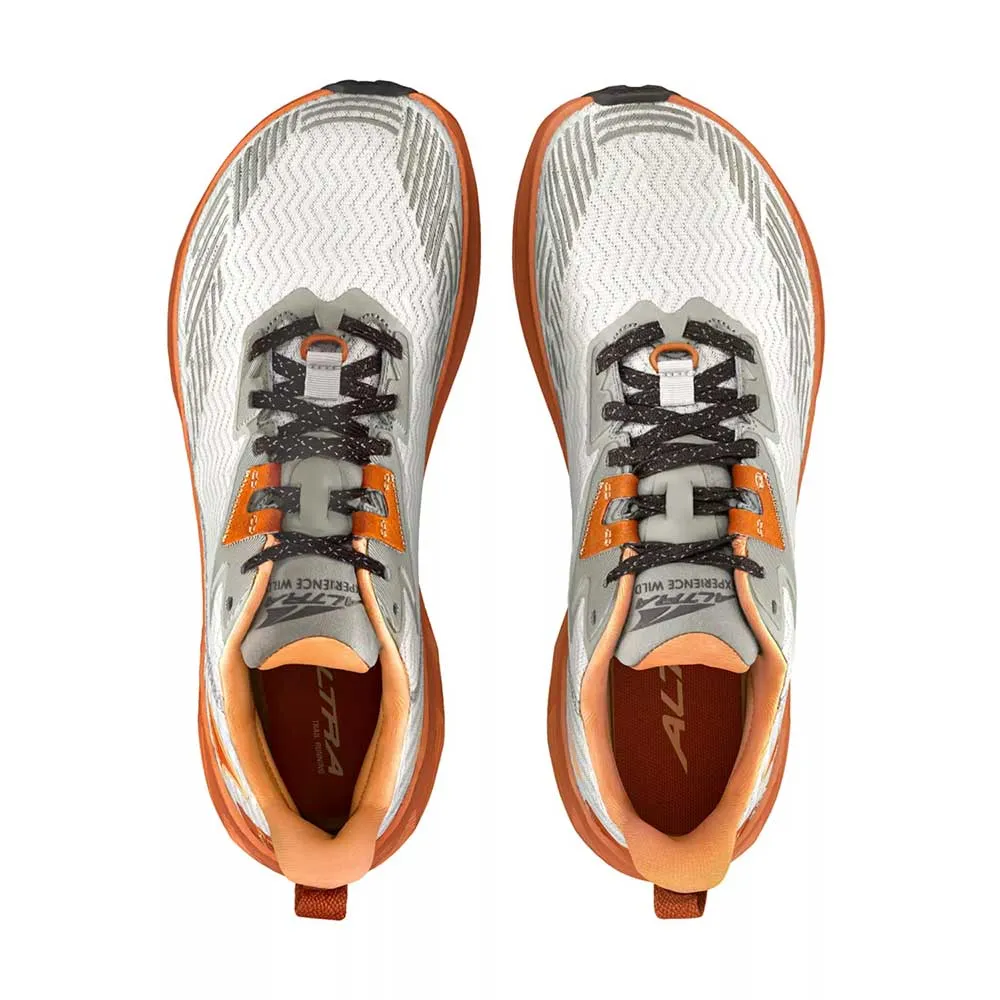 Men's Experience Wild Trail Running Shoe - Gray/Orange - Regular (D)