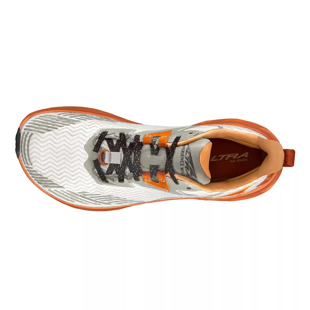 Men's Experience Wild Trail Running Shoe - Gray/Orange - Regular (D)