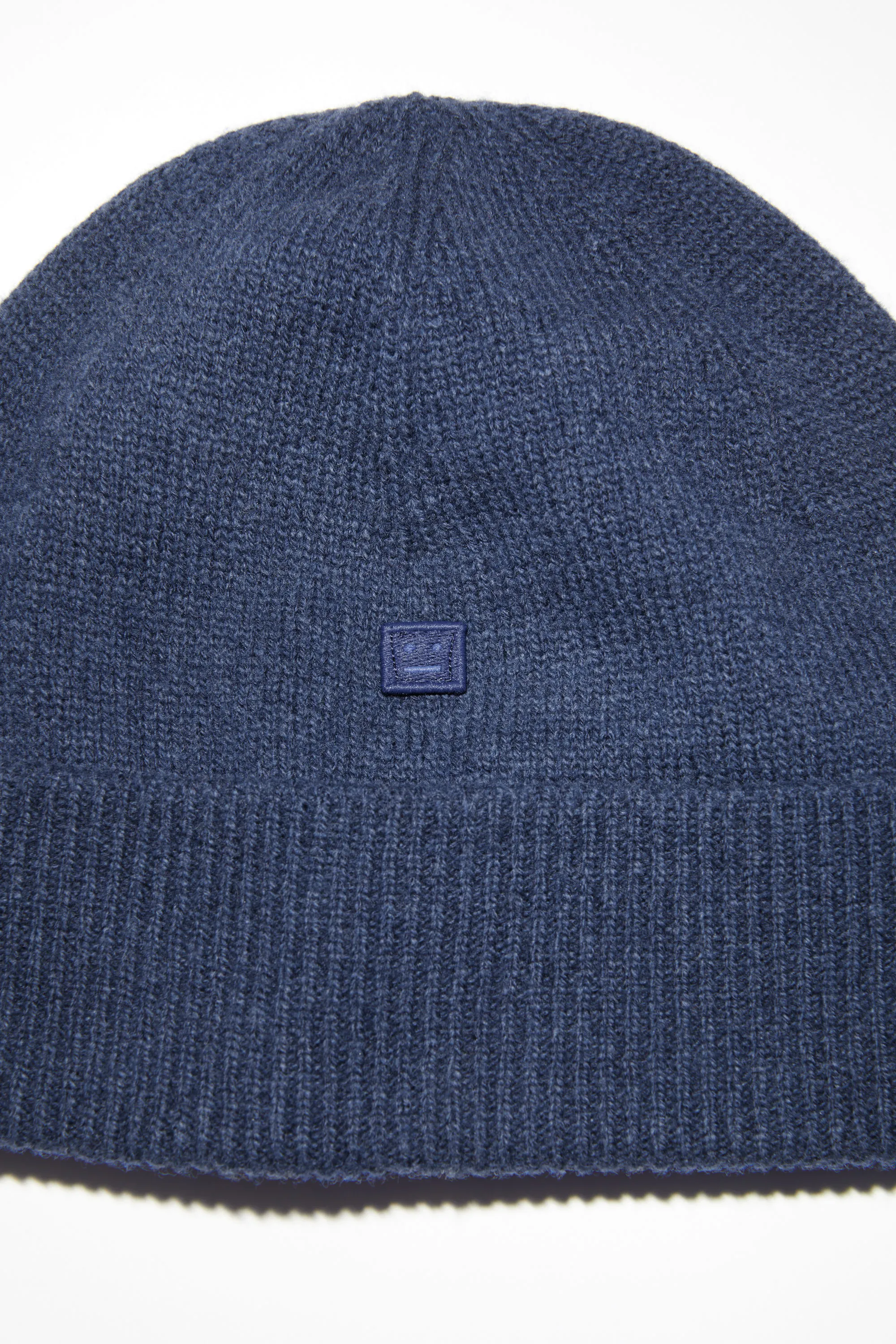 Micro face patch beanie