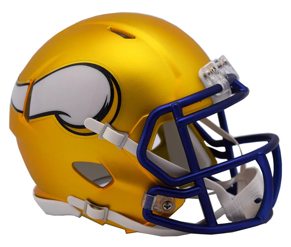 MINNESOTA VIKINGS BLAZE SPEED MINI HELMET