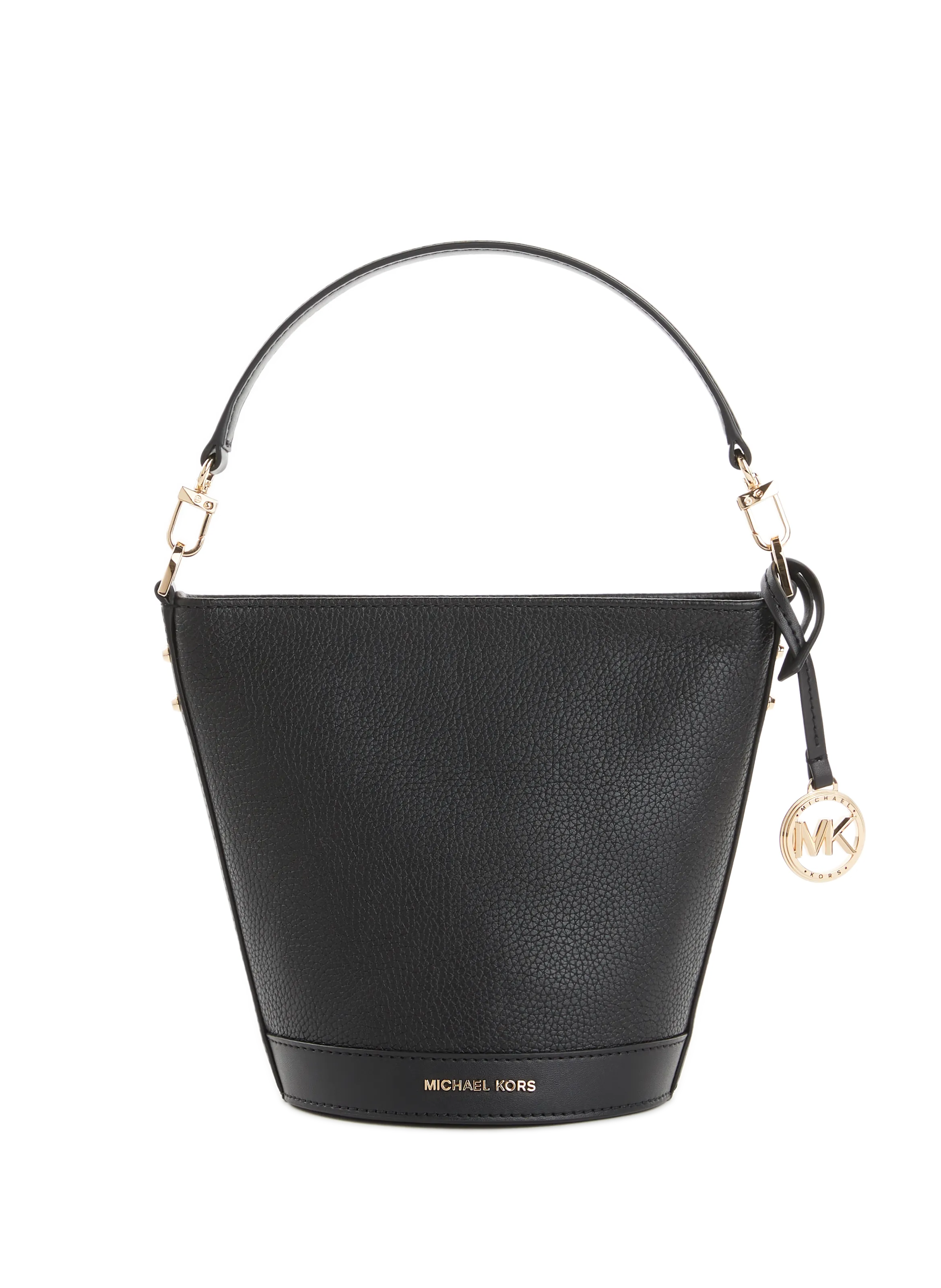 MMK  Leather bucket bag  - Black