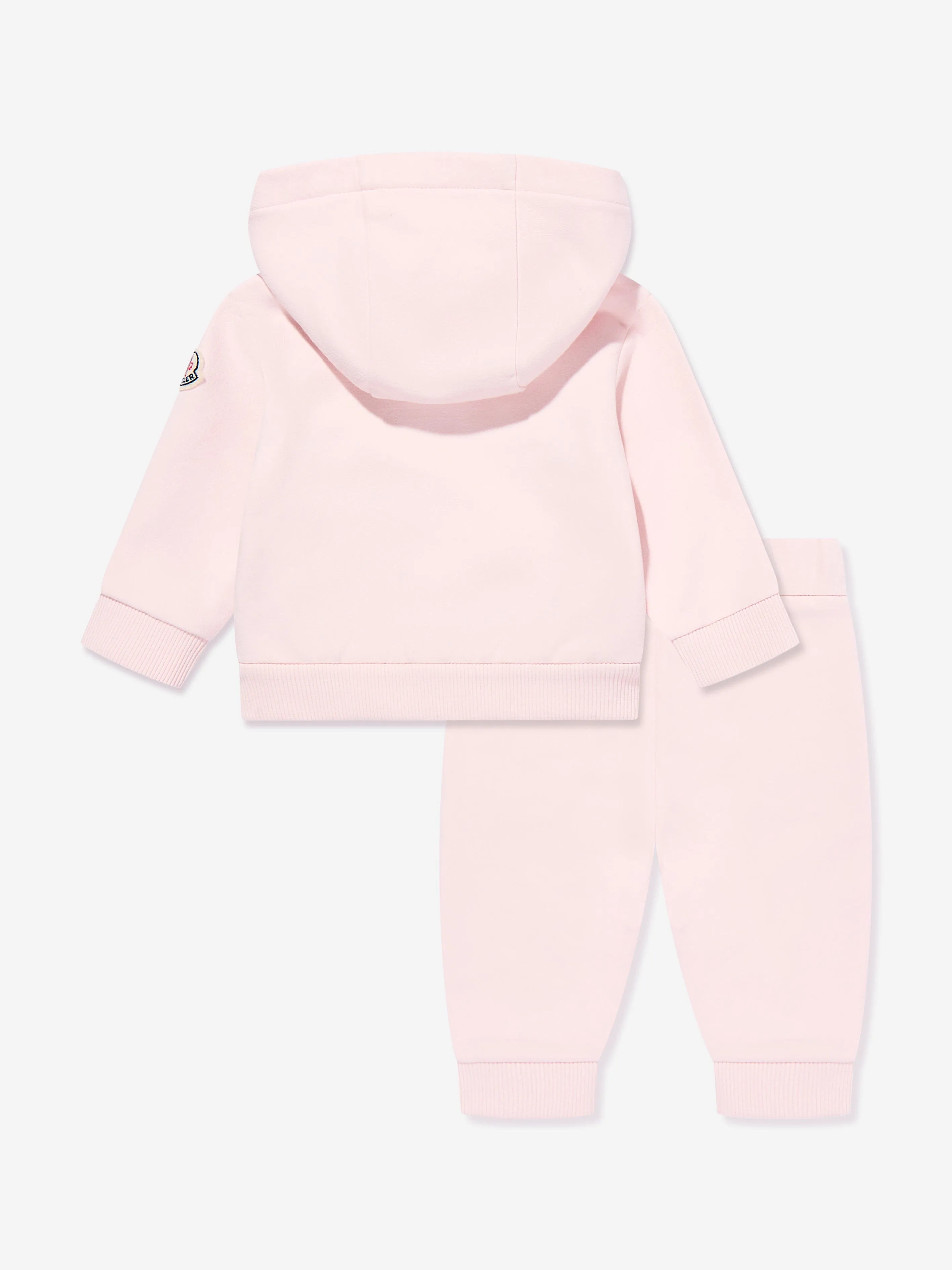 Moncler Enfant Baby Girls Logo Tracksuit in Pink