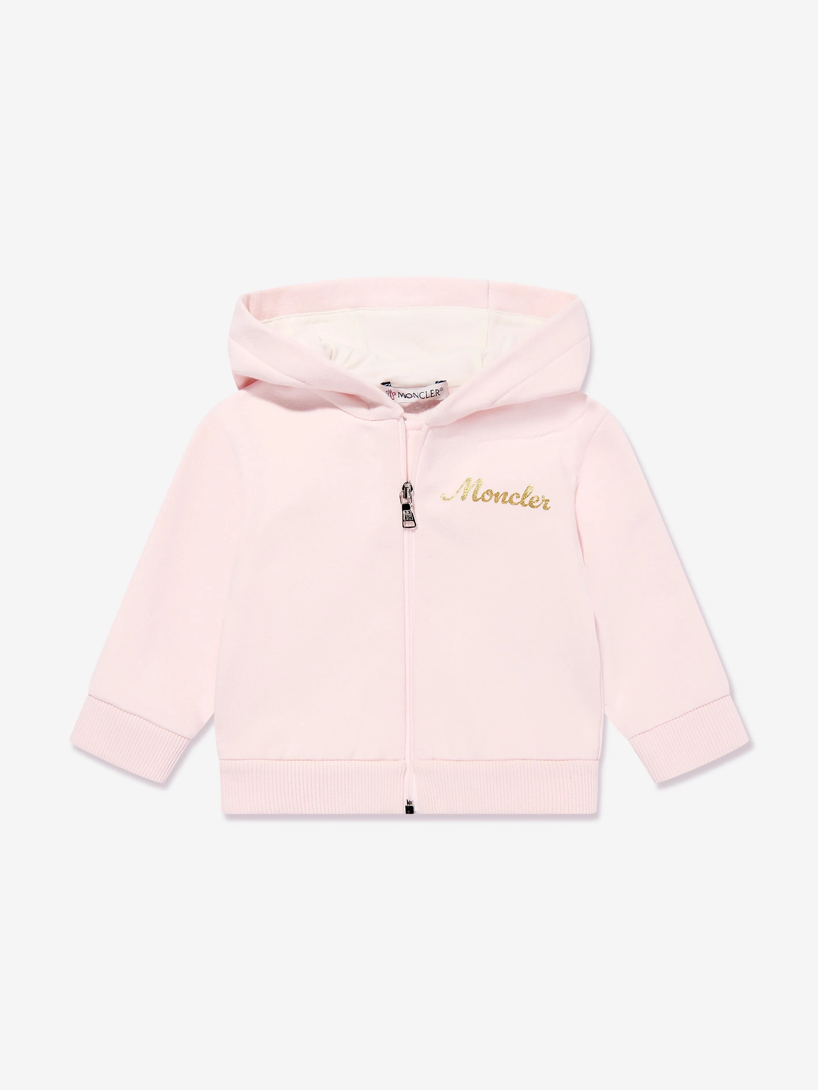 Moncler Enfant Baby Girls Logo Tracksuit in Pink