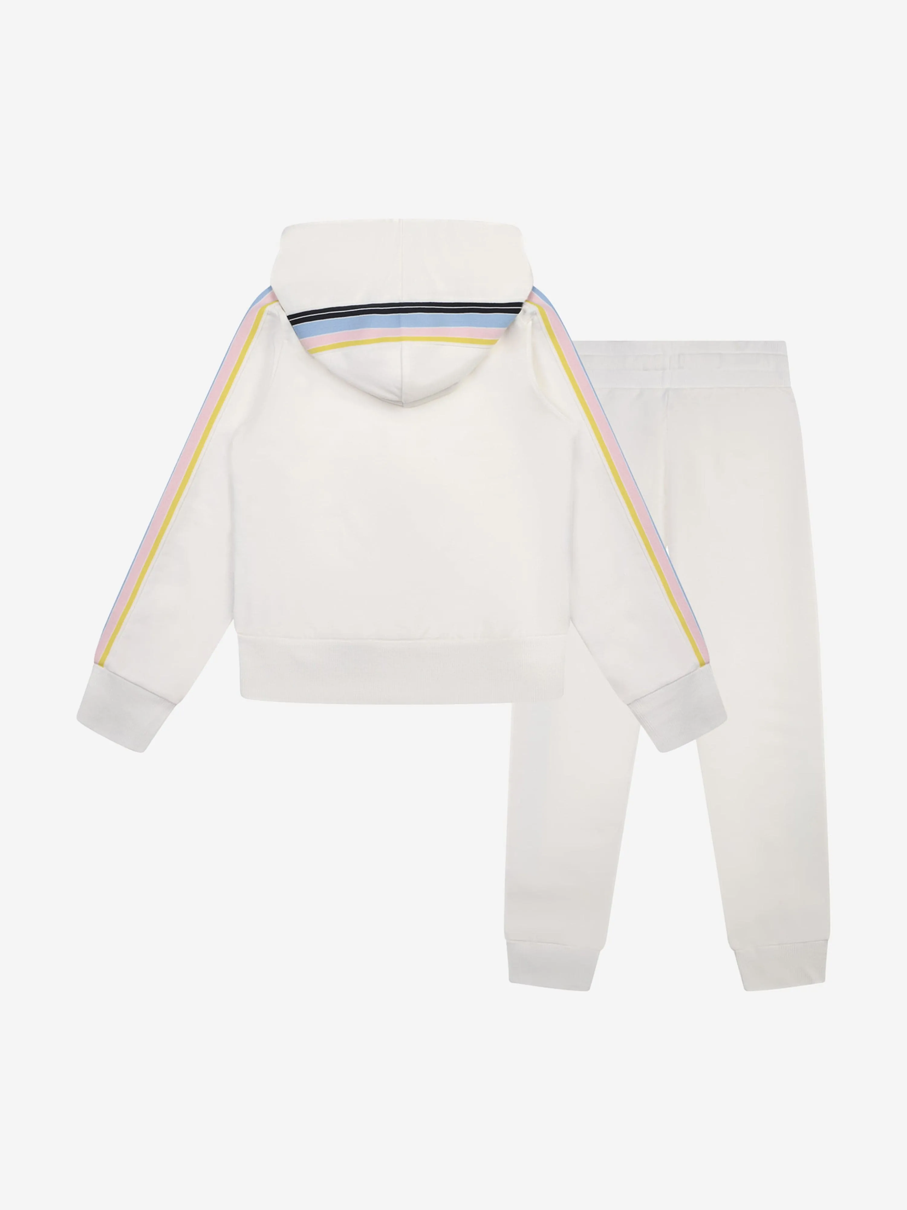 Moncler Enfant Moncler Girls Ivory Cotton Tracksuit