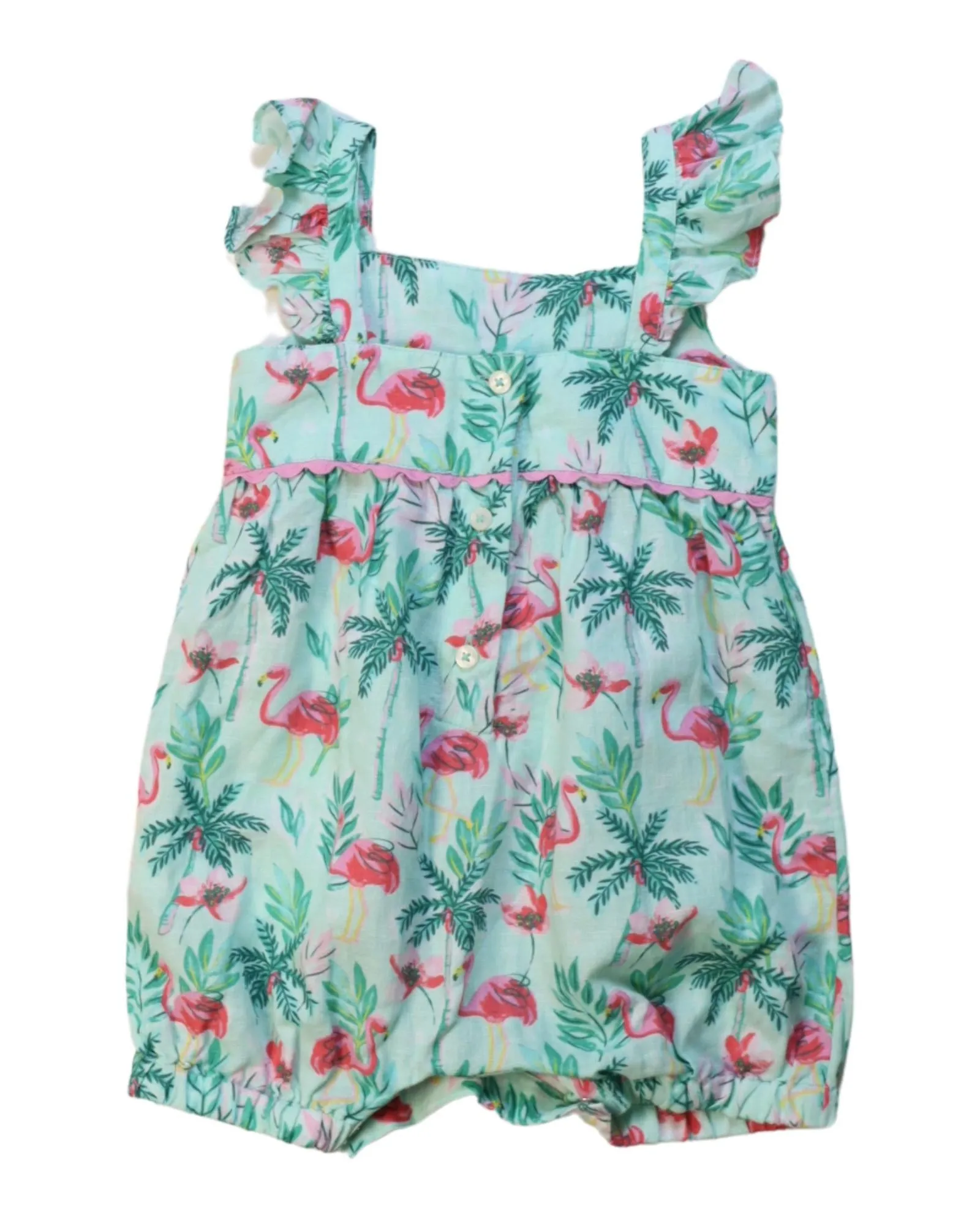 Monsoon Sleeveless Romper 6-12M