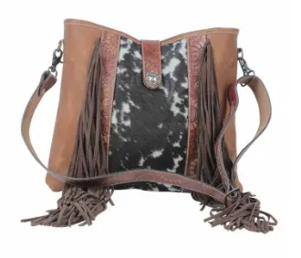 Myra Cynosure Leather Hairon Bag