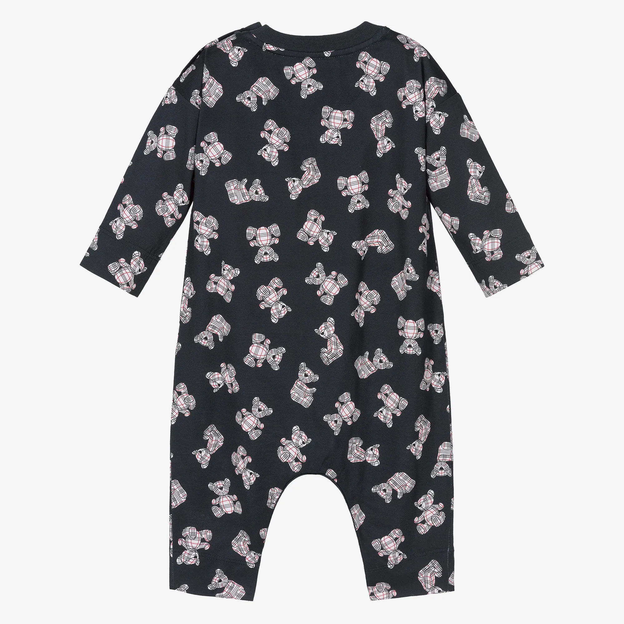 Navy Blue Thomas Bear Romper