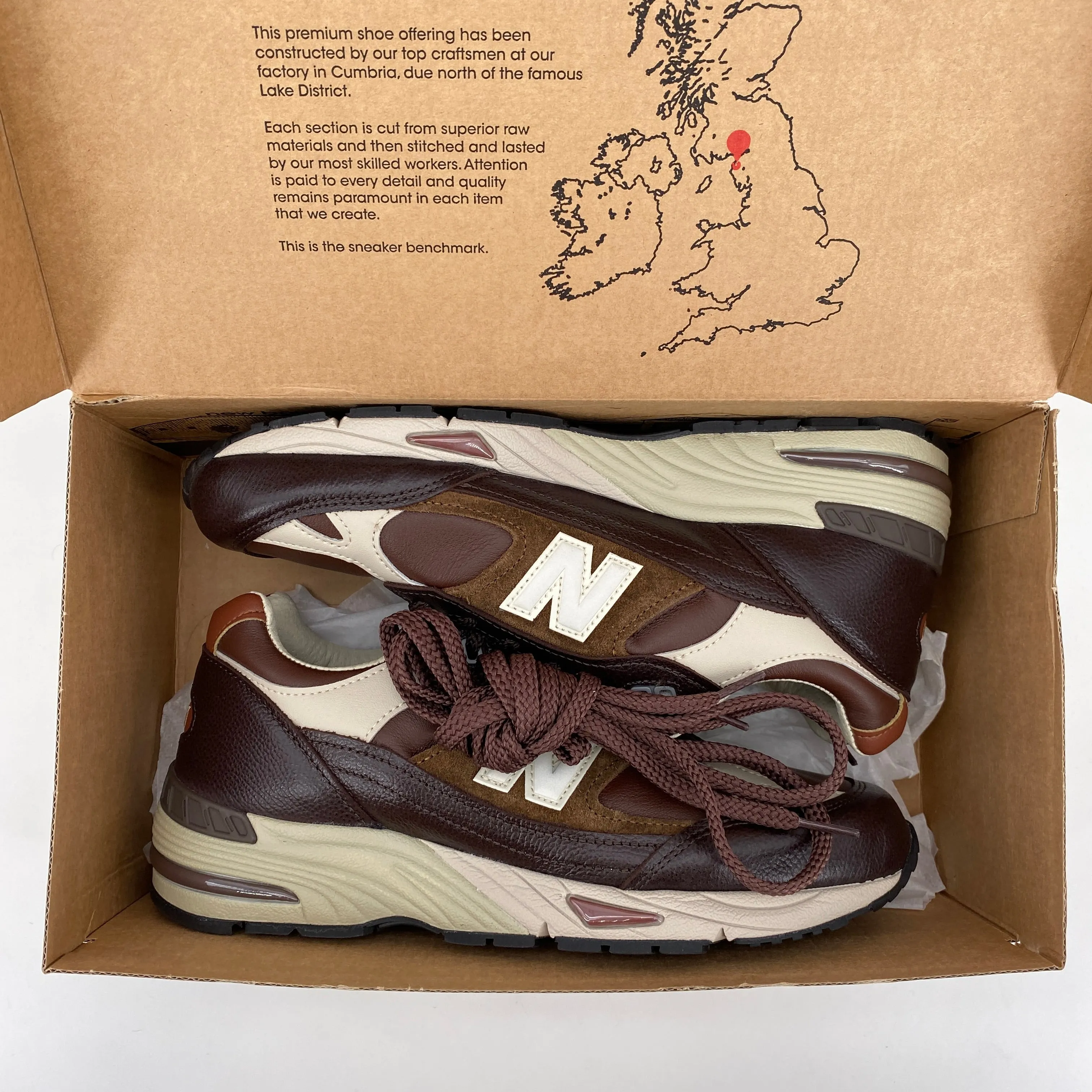 New Balance 991 French Roast 2022 New Size 7.5