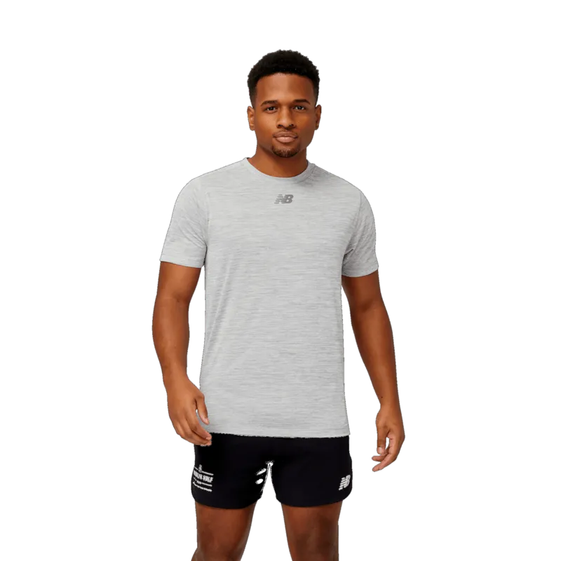 New Balance Men's Impact Run Luminous Short Sleeve Shirt