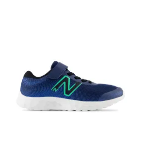 New Balance Youth 520 V8 Bungee Lace Running Shoe - PA520RG8