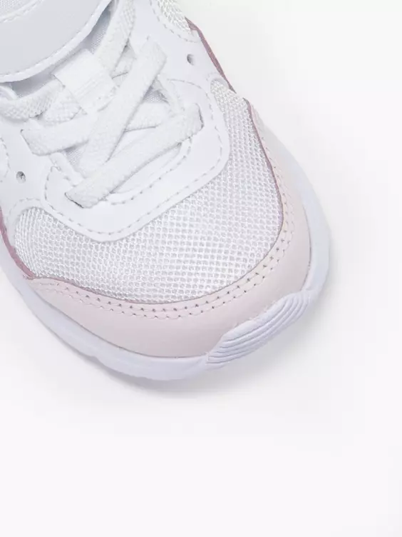 Nike  Infant Girls Nike White/Pink Air Max SC Trainers