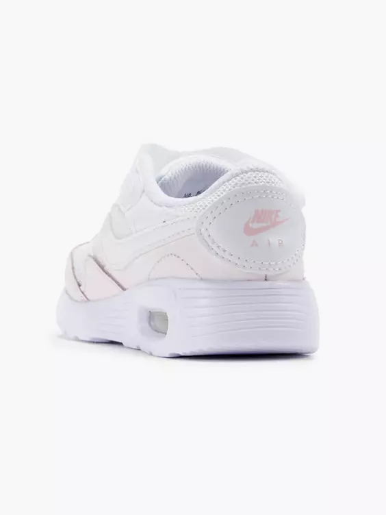 Nike  Infant Girls Nike White/Pink Air Max SC Trainers