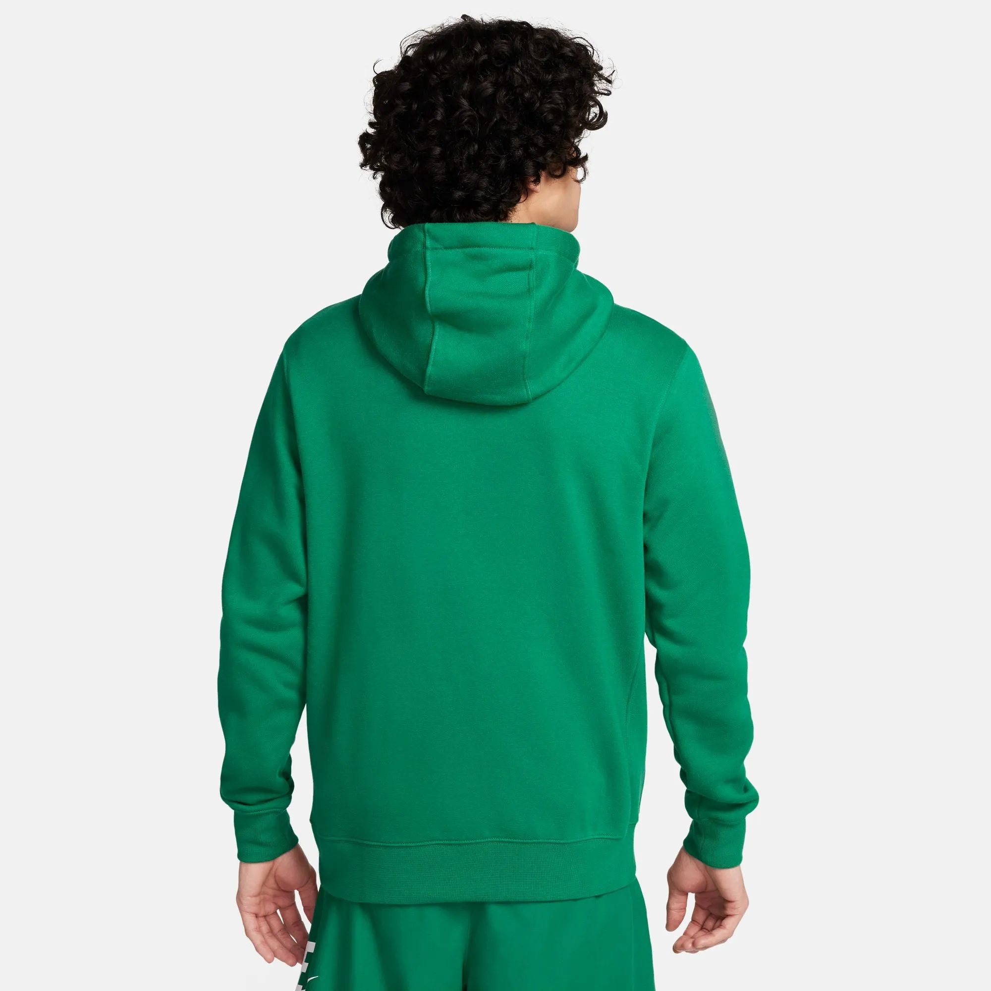 Nike - Men - Club Full-Zip Hoodie - Malachite/White