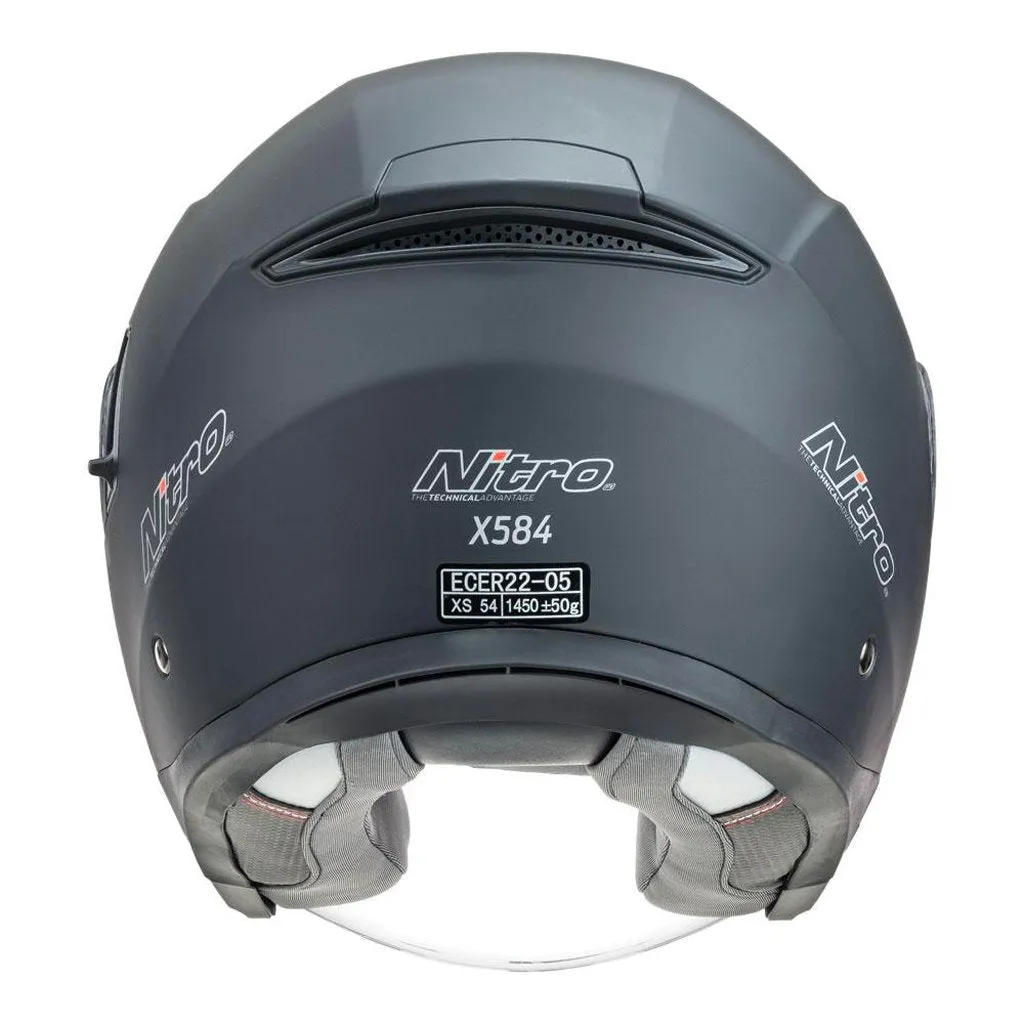 Nitro - X584 Solid Matte Helmet