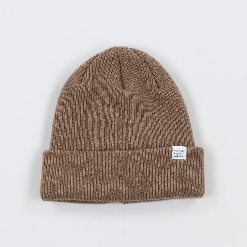 Norse Projects Beanie Camel