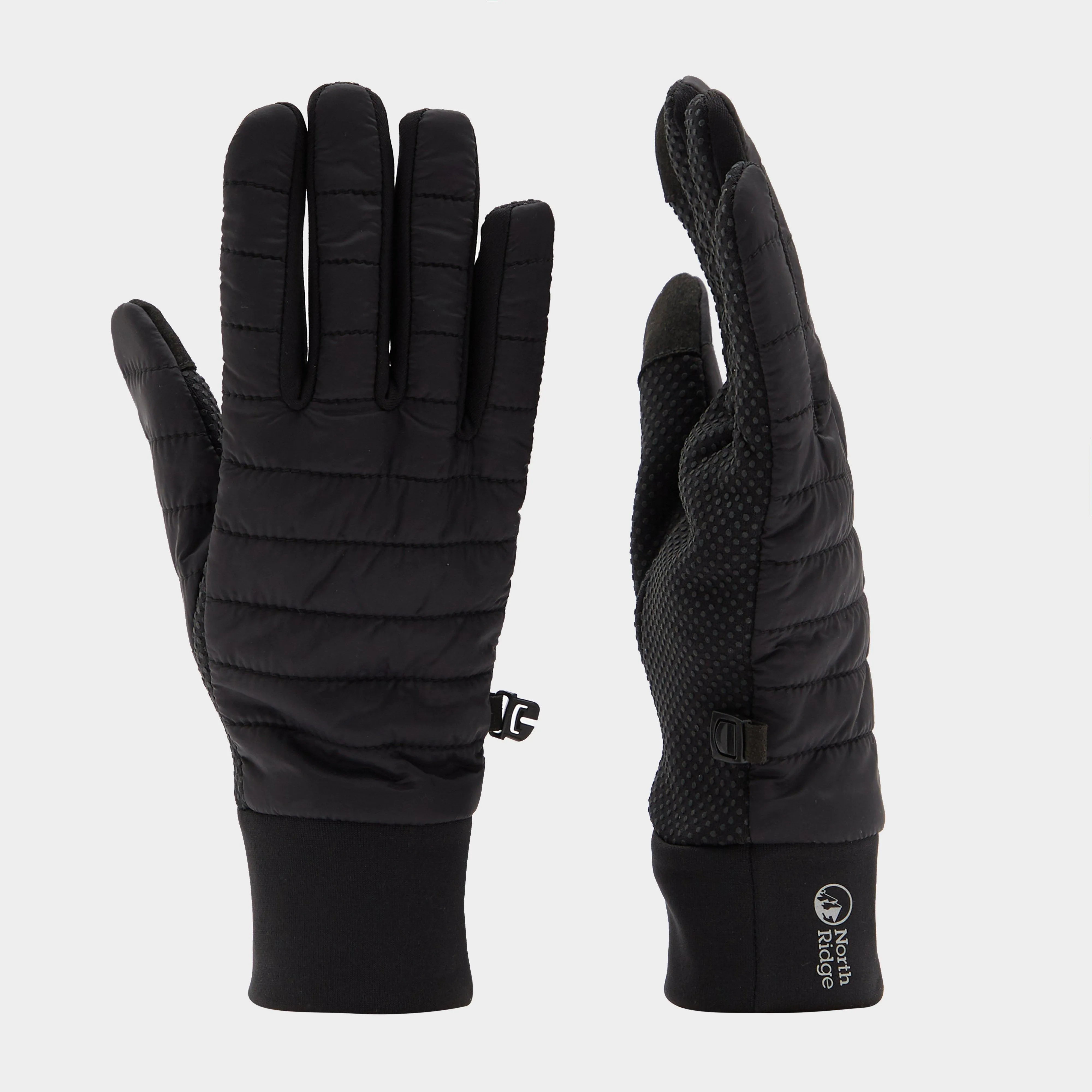 North Ridge Women's Hybrid Gloves Black | Ultimate Outdoors