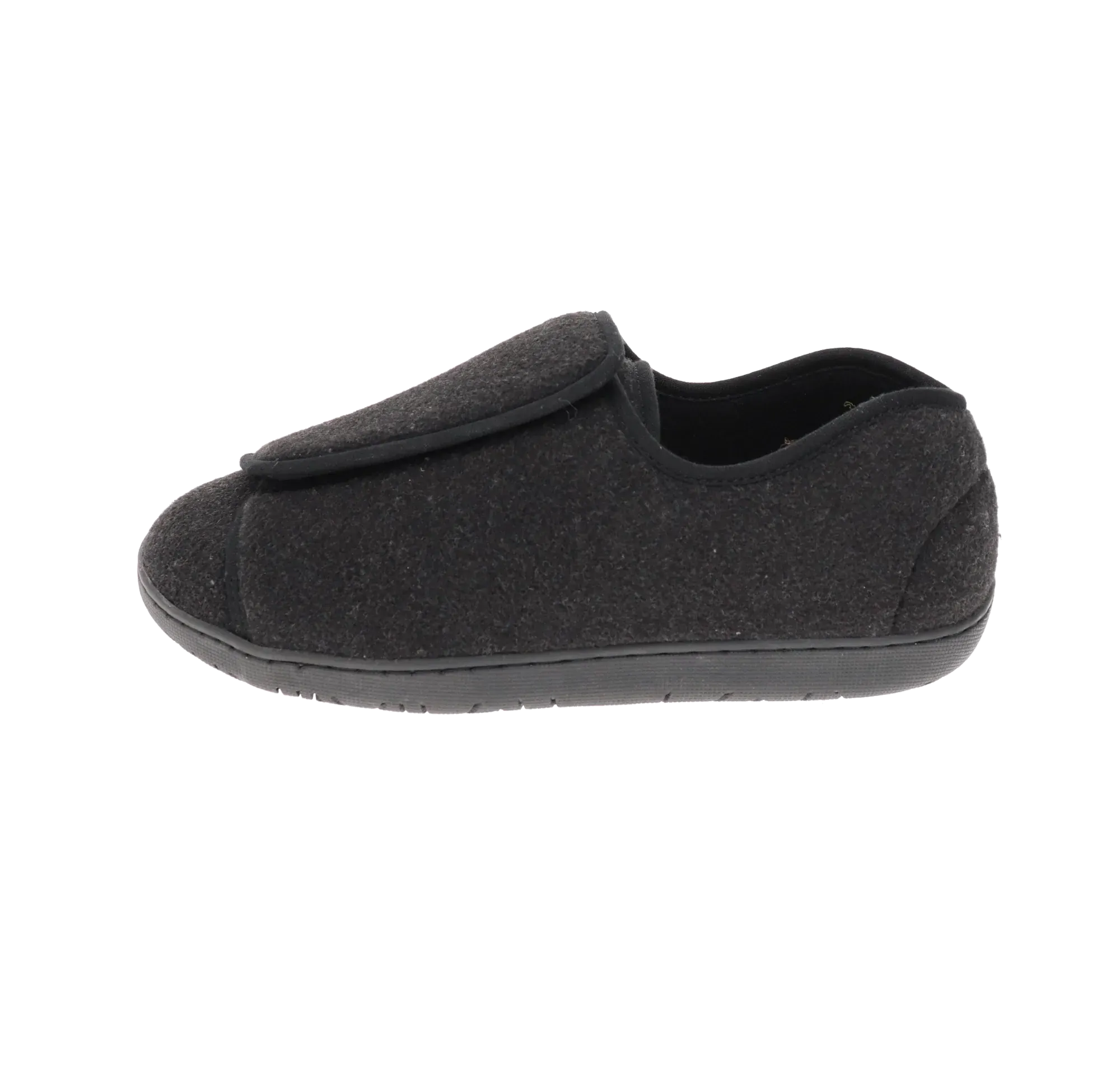 Nurse 2 Black Wool Slipper