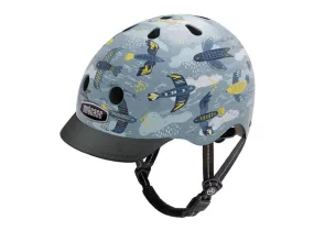 Nutcase Feathered Friend (Unframed) Street Helmet - Blue