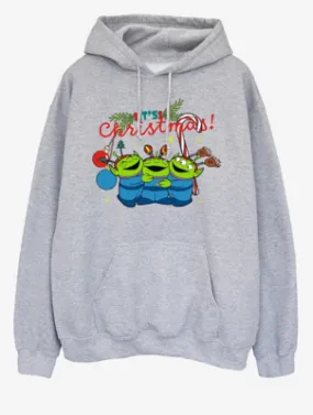 NW2 Toy Story Aliens It's Christmas Mens Grey Hoodie | Men | George at ASDA