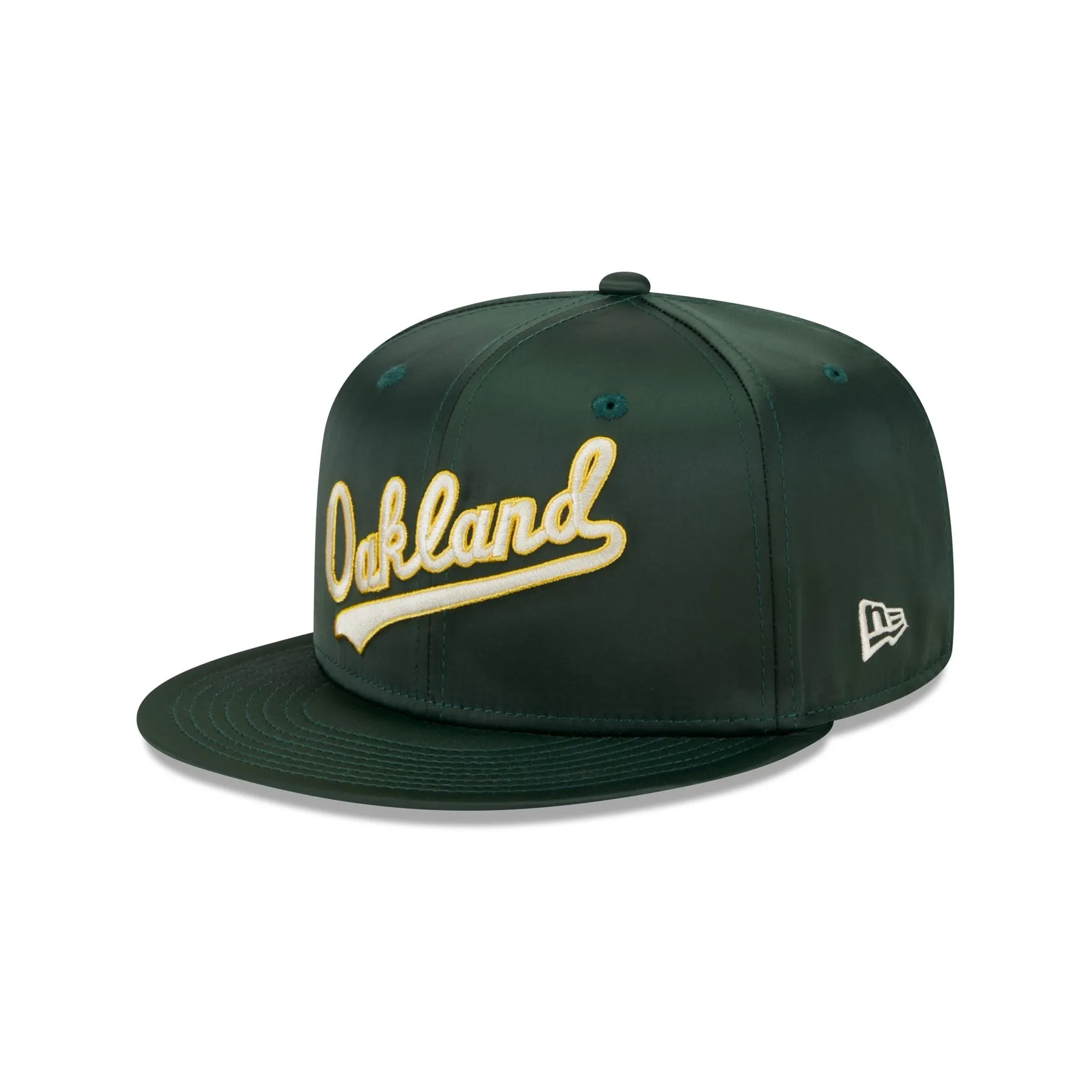 Oakland Athletics Satin Script 9FIFTY Snapback Hat