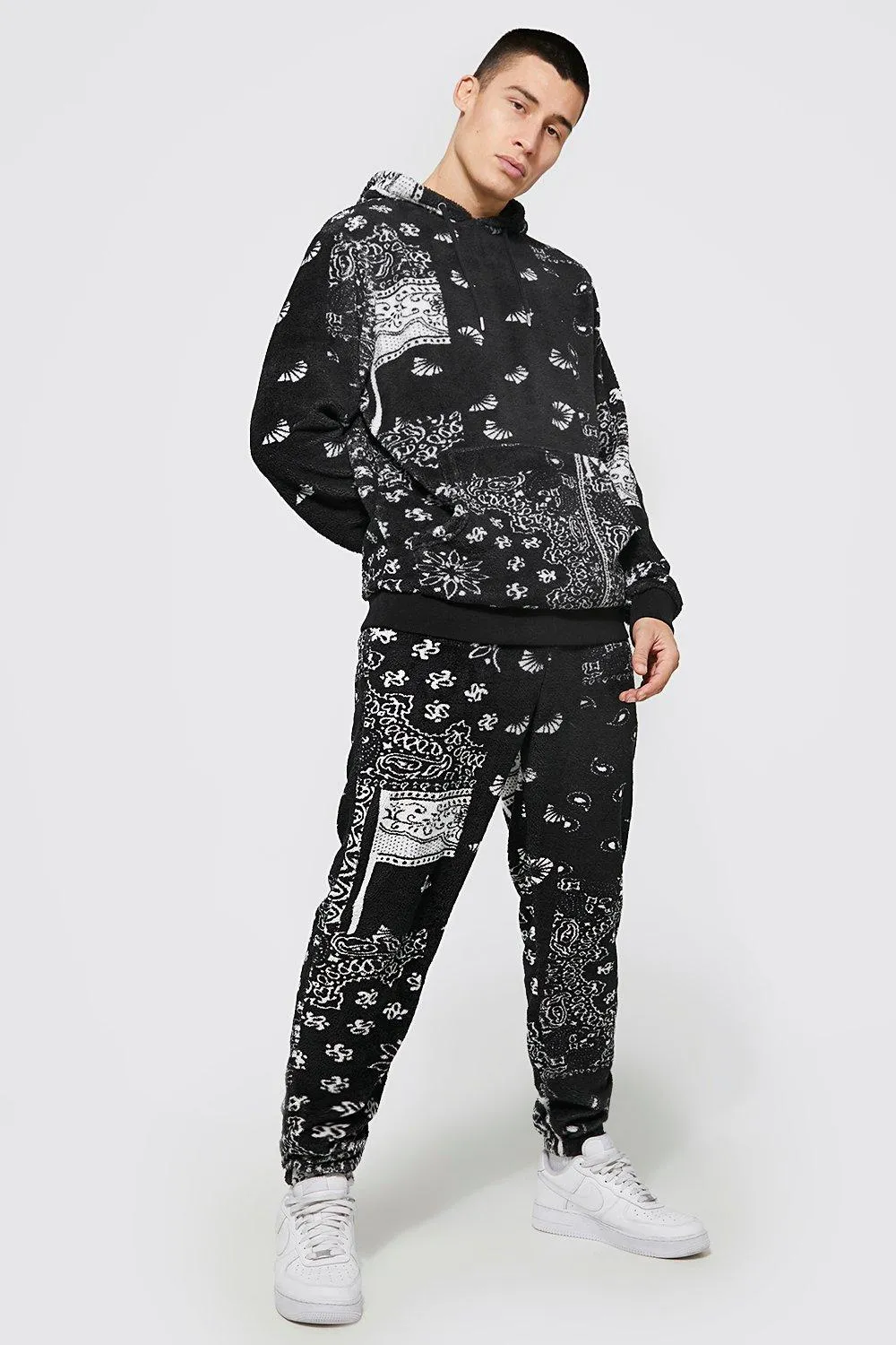 Paisley Bandana Hooded Tracksuit