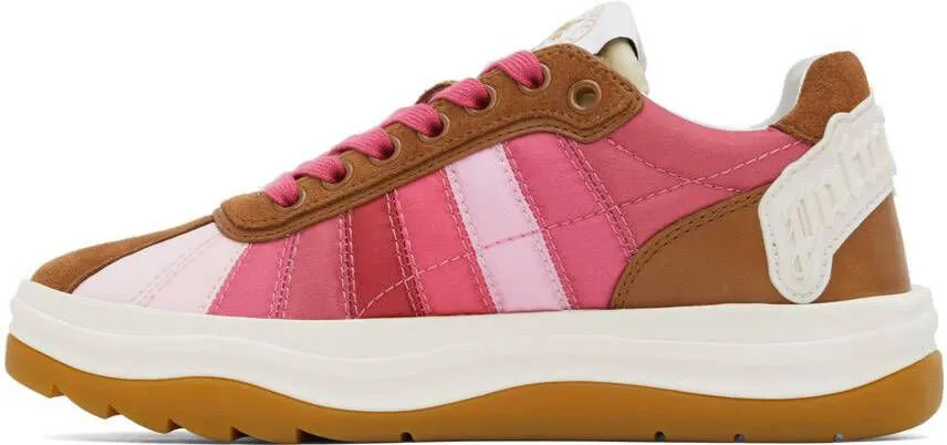 Palm Angels Pink Rainbow Sneakers