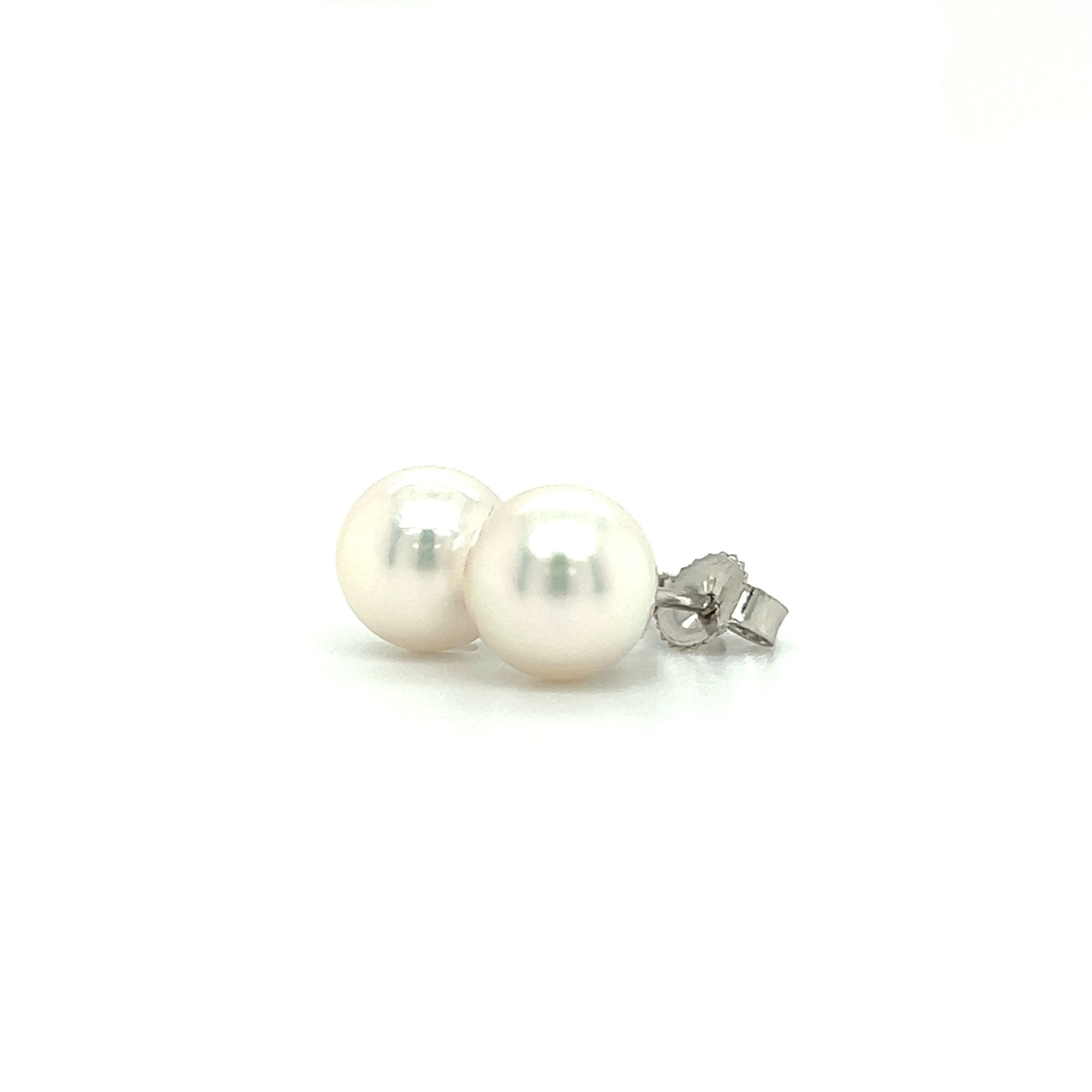 Pearl 7mm Stud Earrings in 14K Gold