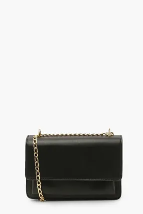 Plain Pu Cross Body Bag