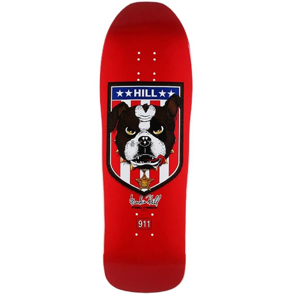 Powell Peralta Frankie Hill Bulldog Red Skateboard Deck