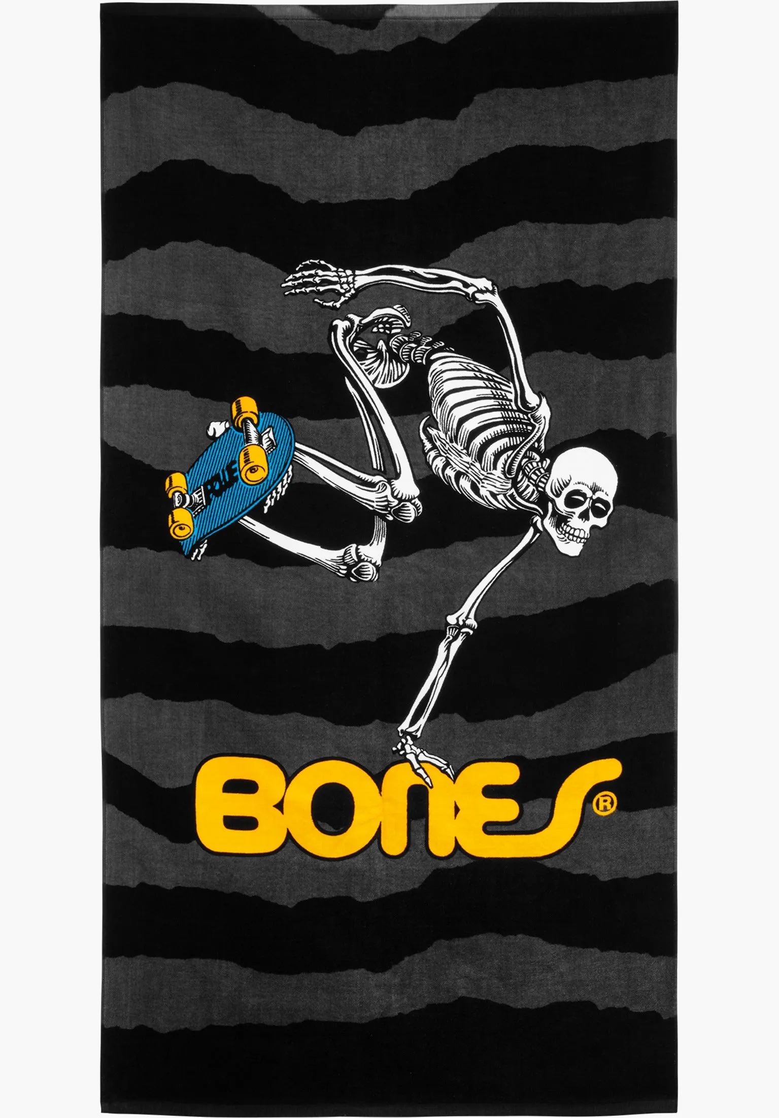 Powell-Peralta Skateboard Skeleton Towel