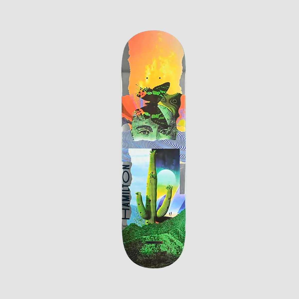 Primitive Hamilton Mystic Skateboard Deck Multi - 8.38"