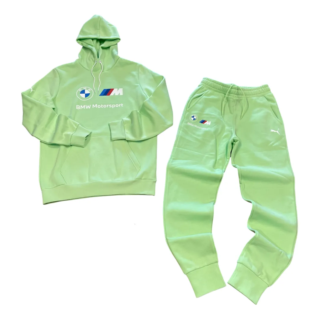 Puma BMW ESSENTIALS SWEATSUIT Men’s- PARADISE GREEN