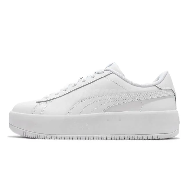 Puma Skye Lite Platform Wns Triple White Women Casual Pl...