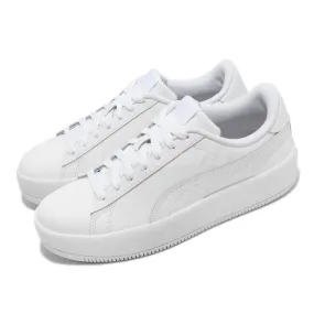 Puma Skye Lite Platform Wns Triple White Women Casual Pl...