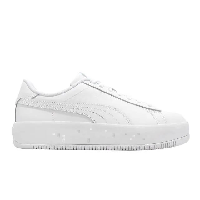 Puma Skye Lite Platform Wns Triple White Women Casual Pl...