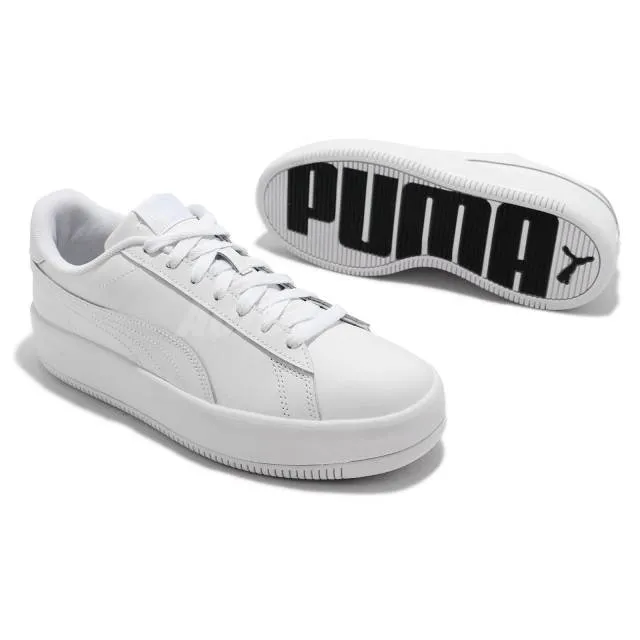 Puma Skye Lite Platform Wns Triple White Women Casual Pl...