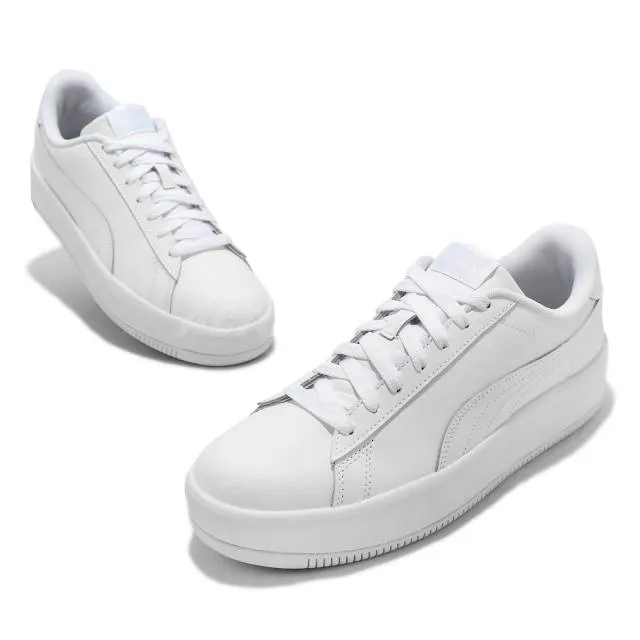 Puma Skye Lite Platform Wns Triple White Women Casual Pl...