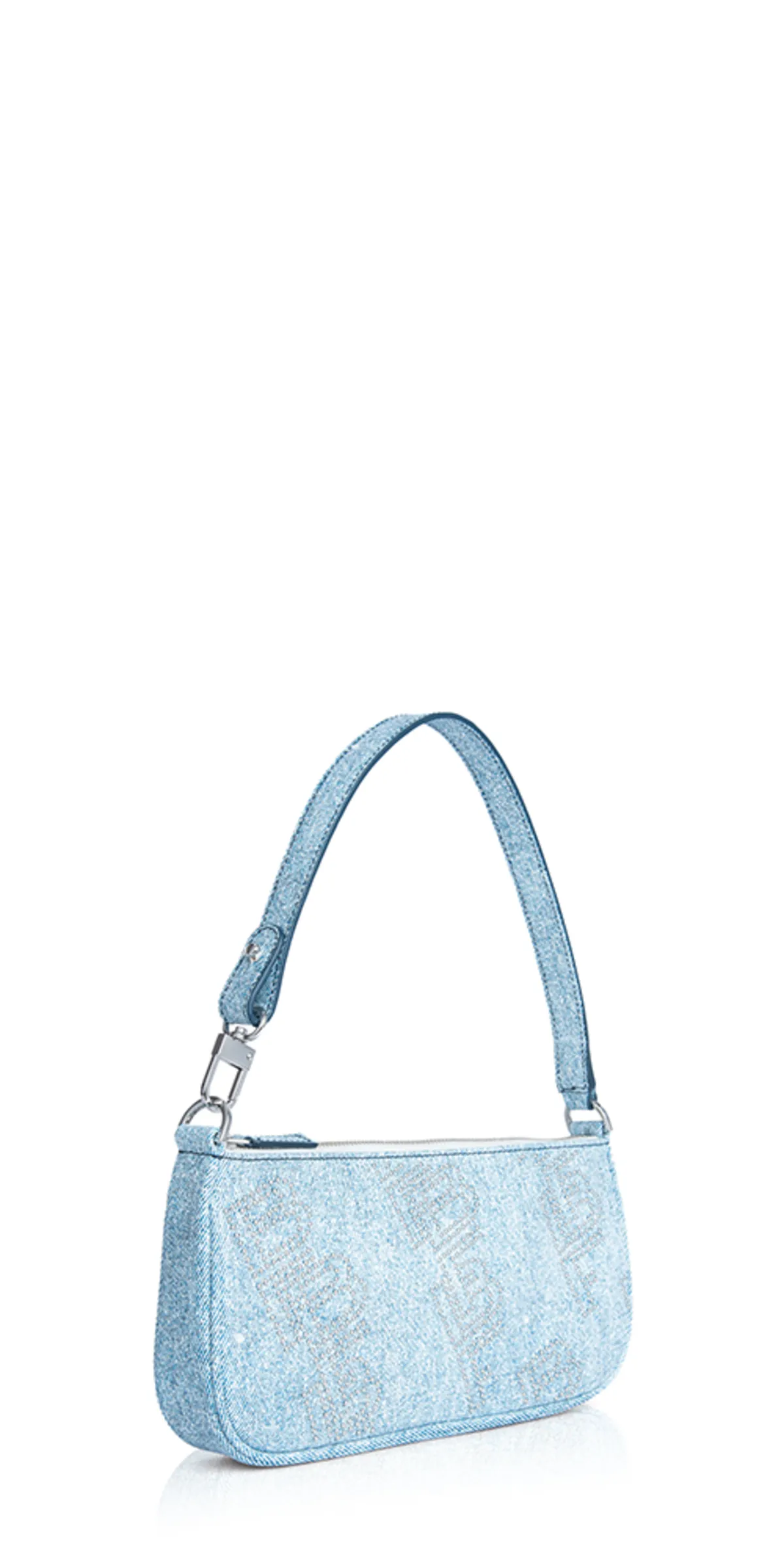 Rachel Stud Leather Bag - Denim