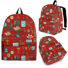 Red School Backpack