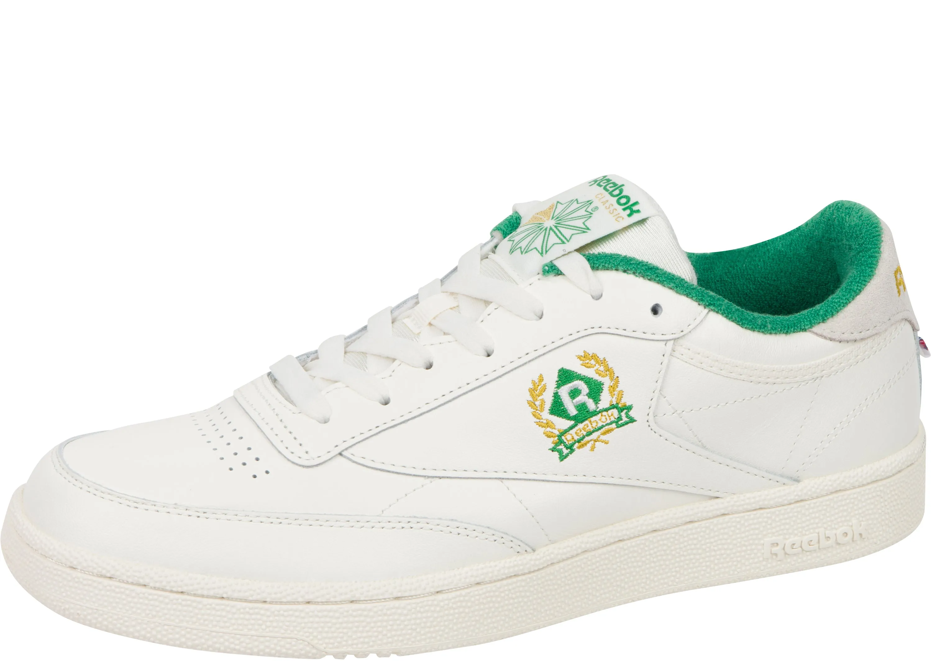 Reebok Club C 85 Chalk/Green/Gold