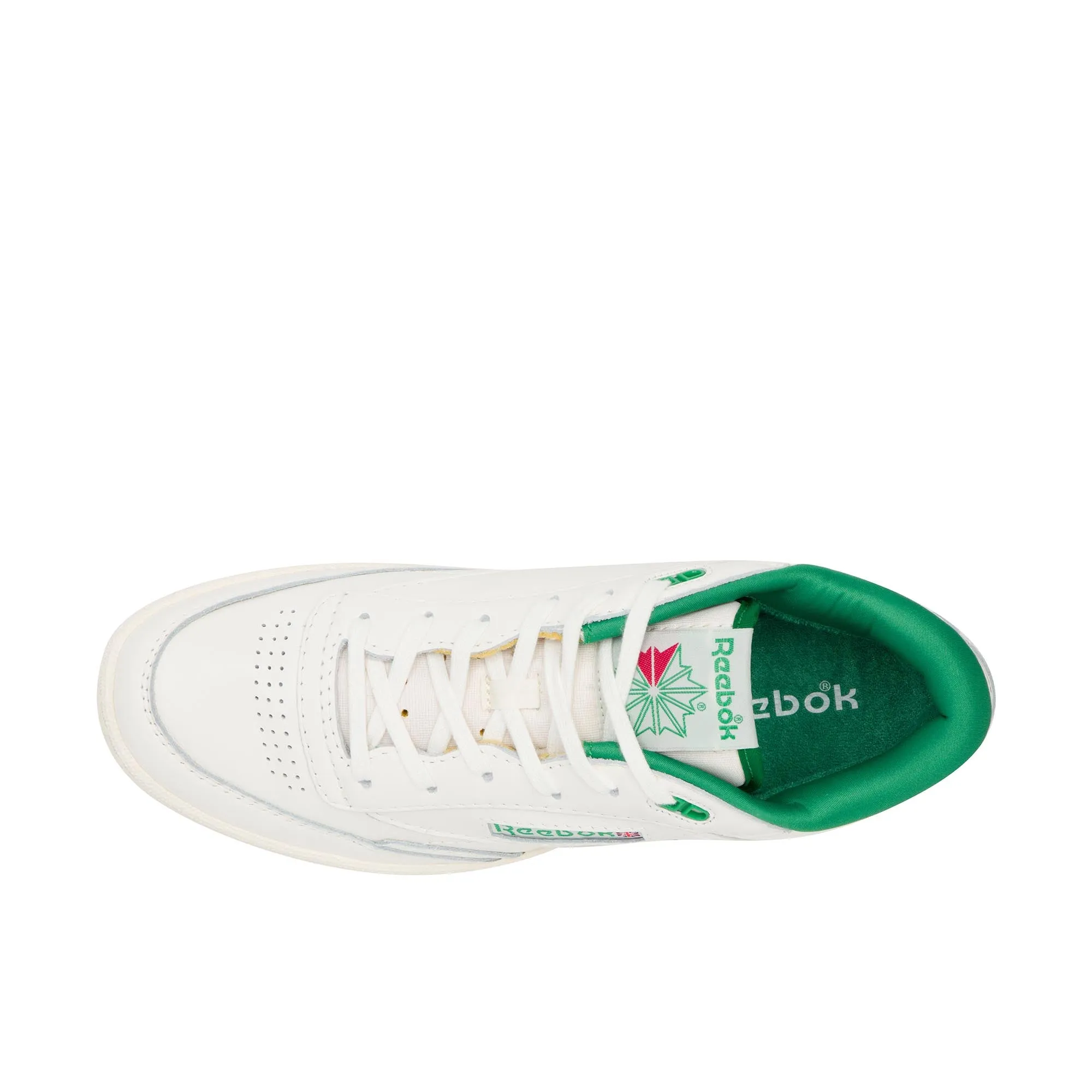 Reebok Club C Mid II Vintage Chalk/Green/White