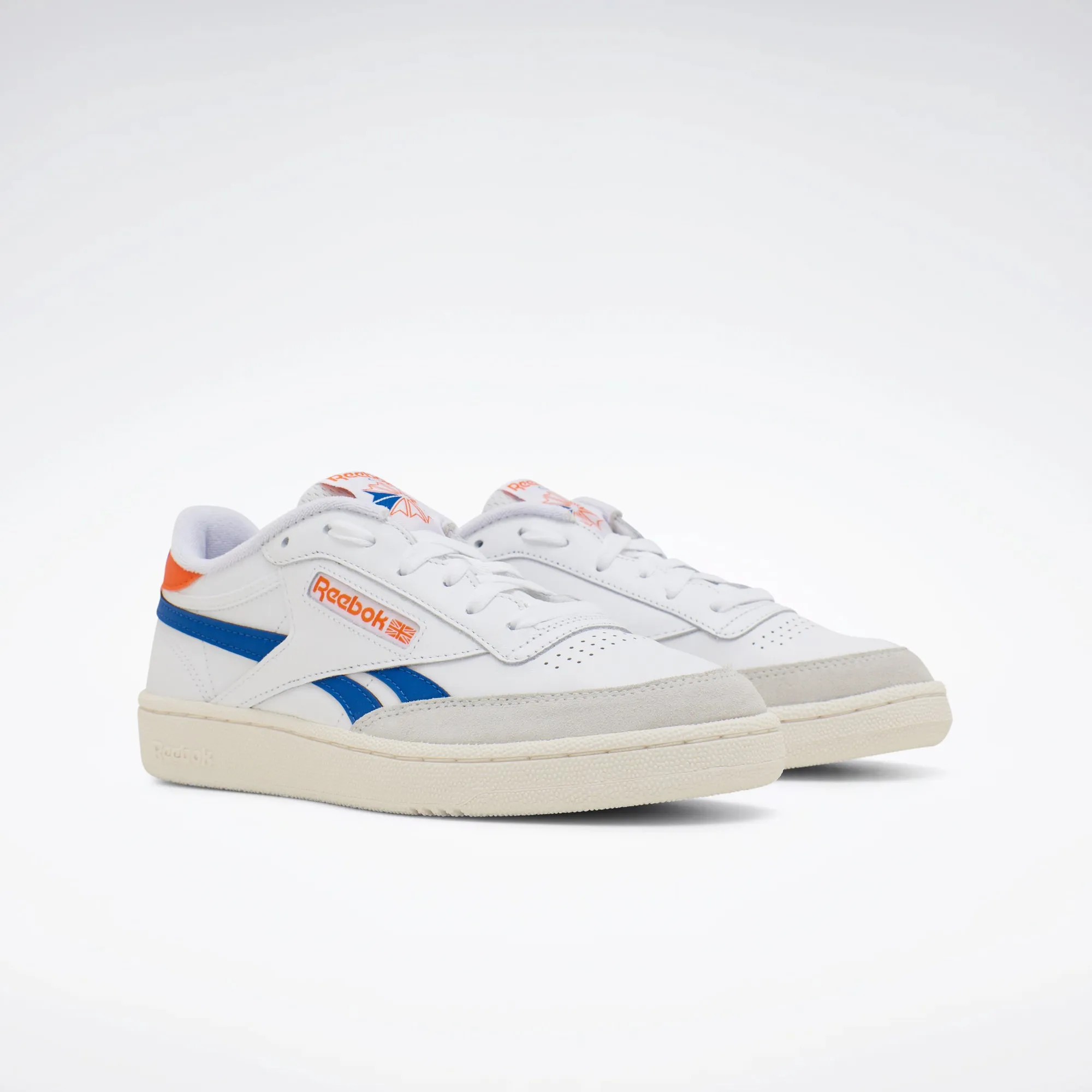 Reebok Club C Revenge White/Vector Blue/Smash Orange