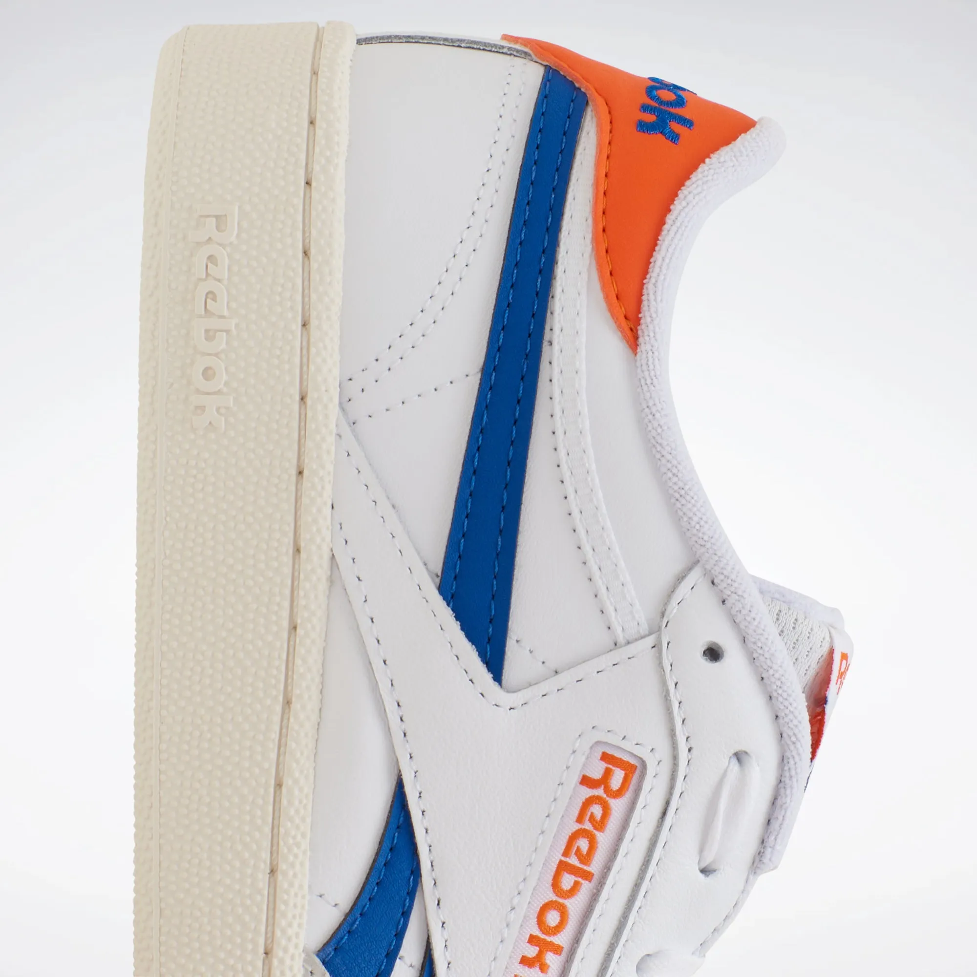 Reebok Club C Revenge White/Vector Blue/Smash Orange