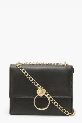 Ring Detail Cross Body Bag