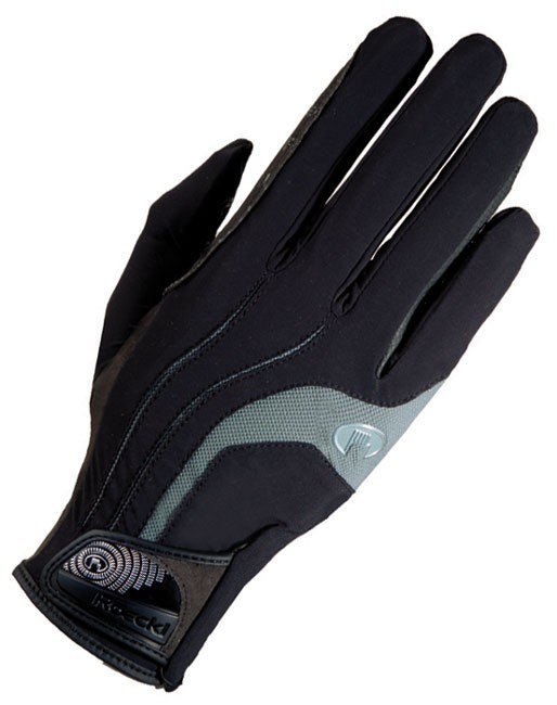 Roeckl Malia riding gloves Black / Grey