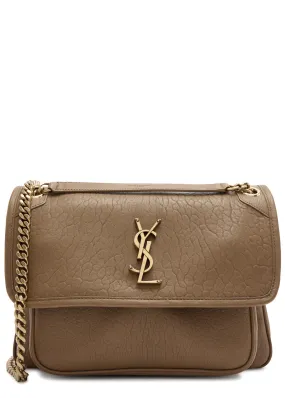 SAINT LAURENT Nikki grained leather shoulder bag  -                         -                     -                